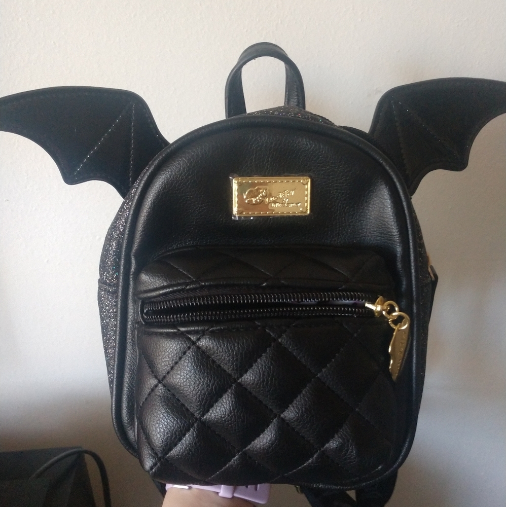 Betsey Johnson mini backpack NWOT